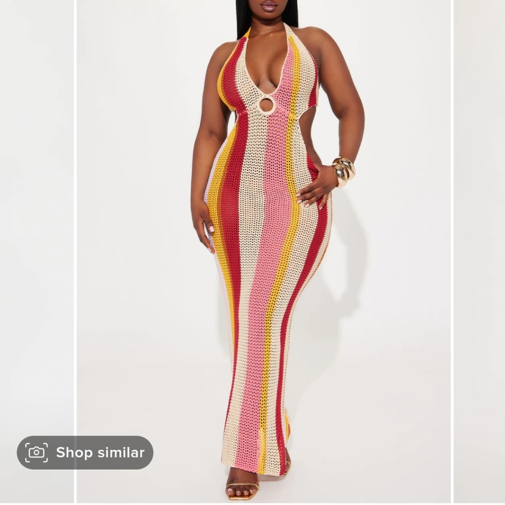 Crochet Maxi Dress